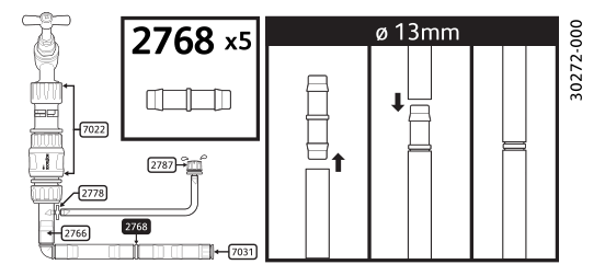 2768 0005 - Straight Connectors