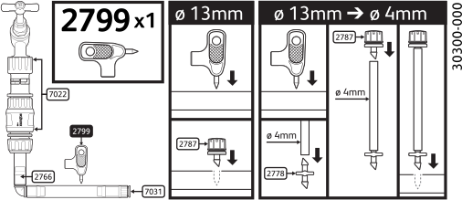 2799 0001 - Key Punch 13mm