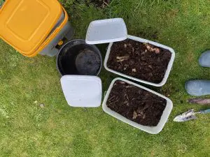 Bokashi fermentation to compost in 4 weeks