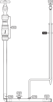 7029 0010 - 4mm Micro Support Stakes