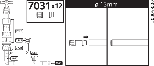 7031 0012 - End Caps