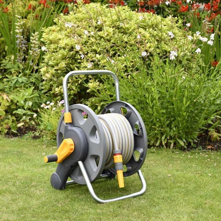 Assembled 2-in-1 Hose Reel (45m) With Hose | Hozelock Ltd