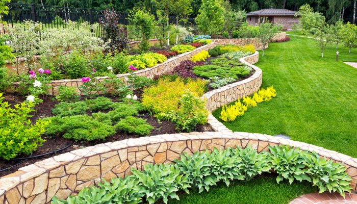 Build retaining walls